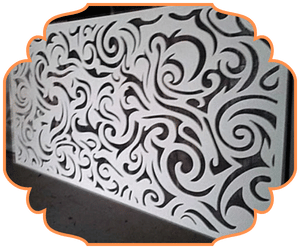 CO2 Laser Cutting design made4
