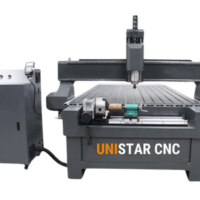 CNC Router With Front Rotary CNC Router With Front Rotary