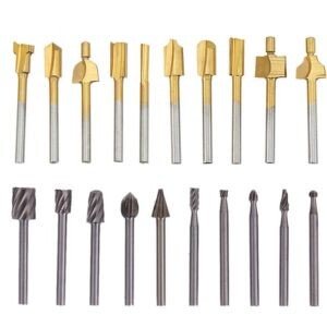 ELBME HSS Router Carbide Engraving Bits and Router Bit