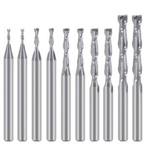 HOZLY 18 Inch Straight Router Bits Set